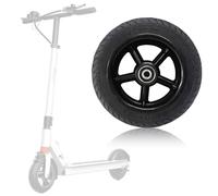 Abiemuce Pneus de Scooter électrique de 8 Pouces, Roue Avant complète 200 × 50, Roues de Remplacement pour Scooters, pneus en Caoutchouc Plein de Scooter électrique avec moyeu, antidérapants, Antichoc