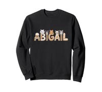 Abigail Arbre à Chat personnalisé avec nom Mignon Sweatshirt