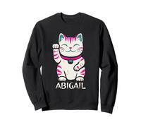 Abigail - Chat mignon agitant le nom de la fille - Abigail Sweatshirt