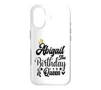 Abigail The Birthday Queen Chemise d'anniversaire pour Femme Coque pour iPhone 17