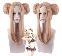 Abigail Williams Perruque Cosplay Fate/Grand Order Perruque Cosplay avec double queues de cheval tressées Cheveux synthétiques Halloween Party FGO Perruque Fate Grand Order WIG PL-674