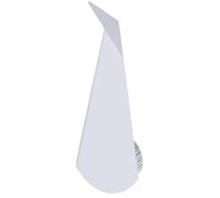 Abigali Origami applique murale 1x3 W blanc PAWN-W