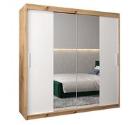 ABIKSMEBLE Armoire Porte coulissante Miroir Tokyo 1 - Armoire Chambre - Dressing Chambre Adulte - Penderie Vetement Dressing - Garde Robe - Placard Chambre - Armoire 2 Portes - Closet