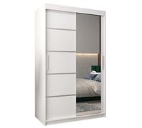 ABIKSMEBLE Armoire Porte coulissante Miroir Verona 2 - Dressing Chambre Adulte - Penderie Vetement Dressing - Garde Robe - Placard Chambre - Armoire 2 Portes - Closet