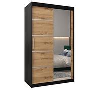 ABIKSMEBLE Armoire Porte coulissante Miroir Verona 2 - Dressing Chambre Adulte - Penderie Vetement Dressing - Garde Robe - Placard Chambre - Armoire 2 Portes - Closet