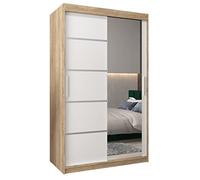 ABIKSMEBLE Armoire Porte coulissante Miroir Verona 2 - Dressing Chambre Adulte - Penderie Vetement Dressing - Garde Robe - Placard Chambre - Armoire 2 Portes - Closet