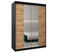 ABIKSMEBLE Armoire Tokyo - Dressing Chambre Adulte - Penderie Vêtement Dressing - Garde Robe - Closet 2 Portes