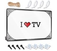 Abipuir Man Cave Signs for Men I Love Tv Tin Sign Cool Posters for Guys Country Decorations for Home (couleur : couleur, taille : 30 x 40 cm)