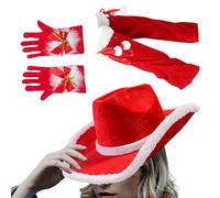 Abiti Natalizi Da Donna Abito Da Babbo Natale, Guanti, Coprigambe, Giochi Di Ruolo Per Feste | Costume Da Cosplay élégant Per Compleanni, Tessuto Confortevole, Caratteri Eleganti, Prossimo Ev