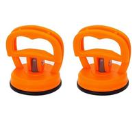 Abiyou 2 Pièces Ventouse Carrosserie, Voiture Ventouse Débosselage, Extracteur Bosses Voiture, Extracteur de Ventouse, Ventouse Voiture Outils de Debosselage,pour les Bosses de Voiture,Vitres (Orange)
