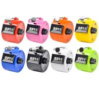 Abiyou 8 Pcs Compteur Manuel 4 Chiffres,Compteur à Main Mécanique,Compteur Manuel Couleur,Couleur Main Compteur,Hand Held Compteur Clicker,pour Sports,écoles,Travailleurs,Compétitions