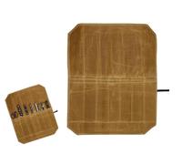 Abiyou Sac à Couteaux de Chef avec 7 Compartiments, Sac à Couteaux de Chef Portable, Sac de Rangement pour Couteaux de Chef, pour Camping Randonnée, Cuisiniers Professionnels (Kaki)