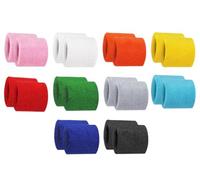 Abiyou Serre Poignets Bracelets pour Sports, 20 Pièces Bandeau Poignet Sport, Bracelet Eponge Poignet, Serre Poignet Sweatbands Absorbants, Bracelet Poignet de Sport, pour Tennis, Football (10 Colour)