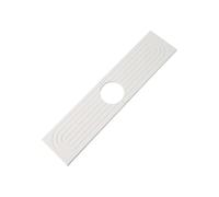 Abiyou Tapis de Robinet pour Évier de Cuisine, Protecteur d'Évier Super Absorbant, Diatomite Séchage Rapide, Contour de Robinet Absorbant, Tapis pour Robinet de Cuisine, pour Cuisine, Salle (Blanc)