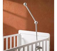 Abizarch Bras mobile en bois pour berceau de bébé, 68,6 cm, bras rotatif à 360°, pour sonnette de lit de bébé, support de téléphone portable pour chambre d'enfant (bras uniquement, pas de mobile