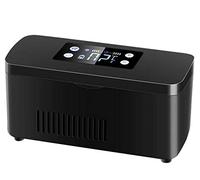 ABJING BoîTe RéFrigéRéE à Insuline Portable 2-18 ℃ Contrôle de Température Intelligent Mini Médicament Frigo pour Voiture, Voyage, Maison -Médicament Réfrigérateur