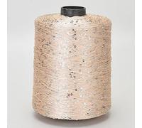 ABKDCO Pelote de fil de 100 g/pelote de 700 m de coton avec perles, 80 couleurs, parfait pour le tricot et le crochet