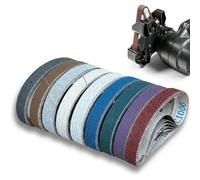 ABKY - Bandes abrasives pour affûteur de couteaux Work Sharp, 45 pièces, 1/2" x 12", pour affûteur d'outils (WSKTS, WSKTS-KT, Mk Multicolor