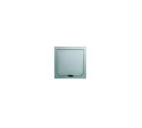 ABL Prise de sol en acier inoxydable avec couvercle à charnière 94MM IP41 - 1471-ESM