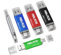 ABLAZE Lot de 5 clés USB C 32 Go OTG 3.0 Double clé USB Type C 2 en 1