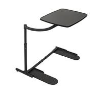 Able Life Universal Swivel TV Tray Table, Téléviseur Pivotant en Bambou Réglable et Table pour Ordinateur Portable, Plateau de Salle à Manger pour Canapés et Fauteuils Inclinables