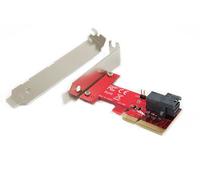 Ableconn PEXU2-131 Carte adaptateur hôte PCI Express 4.0 x4 avec connecteur SFF-8643 Mini-SAS HD 36 broches pour U.2 (SFF-8639) PCIe-NVMe SSD - Support Intel 750 2,5" U.2 SFF SSD
