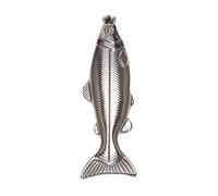 Abledance 1 lot de mini flasque en de poisson en acier inoxydable 141,7 g