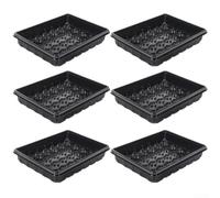 Ableholy Châssis Croissance Plantes 6pcs Succulentes Boutures(Black) | 6 , pour idéal boutures, développement racines rapide, plastique pour robuste, pour intérieur extérieur