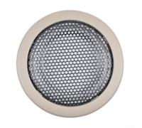 Ableholy Housse de haut-parleur de portière de voiture compatible avec BMW F30 F31 F34 F35 F80 F32 F33 F36 F82, installation rapide du système audio intérieur (beige clair)