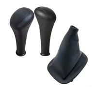 Ableholy Pommeau de levier de vitesse manuel à 4/5 vitesses, en cuir résistant à l'usure, housse anti-poussière compatible avec Mercedes Classe C S124 W126 E190 (5 vitesses)