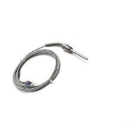 Ableholy Sonde de capteur de température thermocouple de type K en acier inoxydable avec pointe mise à la terre, câble blindé de 2 m, 0-500 °C pour contrôleur PID