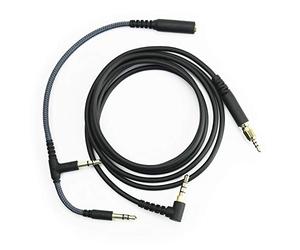 ABLET Câble audio de rechange compatible avec casques de jeu EPOS H6Pro, PC38X, GSP 301, GSP 300, GSP 302, GSP 602, GSP 601, H3 2 m