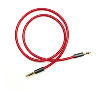 ABLET Câble auxiliaire de voiture - Design plaqué or - 3,5 mm vers 2,5 mm - 50 cm - Compatible avec casque Bose, JBL - Smartphone, tablette, lecteur MP3