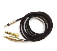 ABLET Câble de mise à niveau audio de rechange compatible avec les casques Sennheiser HD598 HD560s HD518 HD598Cs HD598SR HD599 HD569 HD579 1,8 m