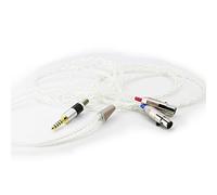 ABLET Câble HiFi avec mâle équilibré de 4,4 mm pour casque Audeze LCD-2, LCD-3, LCD-4, LCD-X, LCD-XC et Sony WM1A, NW-WM1Z, PHA-2A Câble audio plaqué argent