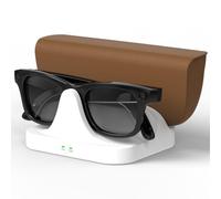 Ablink Station de charge magnétique 2 en 1 pour lunettes Meta Gen 2 Wayfarer Skyler Blayzer Scirber Optique, station de charge rapide pour lunettes Meta et étui, indicateur LED