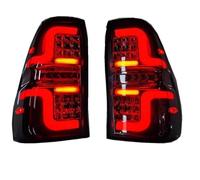 ABLSUR Feu Arrière pour Toyota pour Hilux pour Vigo 2005-2014 Ensemble Feux Arrière Extérieurs Automatiques Feux Arrière LED Clignotant Frein Arrière Feux arrières Auto