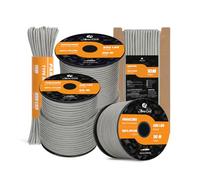 Abma Cord 550 Paracorde 4mm 15m Type III Corde 100% Nylon 7 Brins Rope