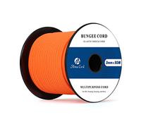 Abma Cord Tendeur Élastique 3mm 30M Corde Elastique Corde en Caoutchouc - Orange