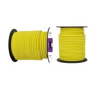 Abma Cord Tendeur Élastique 6mm 30M Corde Elastique Corde en Caoutchouc - Néon Jaune