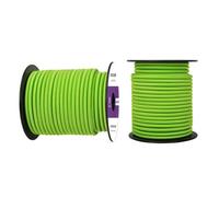 Abma Cord Tendeur Élastique 6mm 30M Corde Elastique Corde en Caoutchouc - Néon Vert