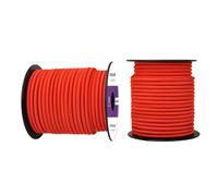 Abma Cord Tendeur Élastique 6mm 30M Corde Elastique Corde en Caoutchouc - Rouge