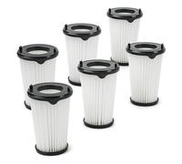 Abmr Pack De 6 Filtres De Remplacement Lavables CX7, Compatibles For Les Aspirateurs À Main À Batterie Animale AEG AEF150, CX7-2, QX8