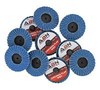 ABN 5,1 cm et 7,6 cm Zirconium Alumina Disques à grain, différents, Lot de 10