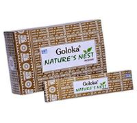 ABN Fashion Goloka Nature's Nest Lot de 6 bâtons d'encens Agarbatti Parfum indien naturel