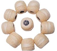 ABN Fashion Lot de 10 pelotes de fil de coton pour broderie à la main