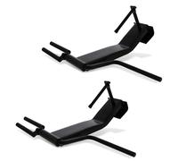 ABN Lot de 2 enrouleurs de Sangle de Camion pour remorque à Plateau - Outil de manivelle de 10,2 cm - Rouleau de Sangle d'arrimage pour camionneurs