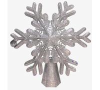ABNNHK Cimier de Sapin de Noël avec projecteur LED pour cime d'arbre, Flocon de Neige avec projecteur de Flocon de Neige Rotatif Magique, Projet de Flocon de Neige Dynamique Clair et asse