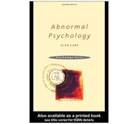 Abnormal Psychology