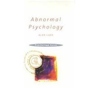 Abnormal Psychology, Psychology Focus Alan Carr (Auteur)